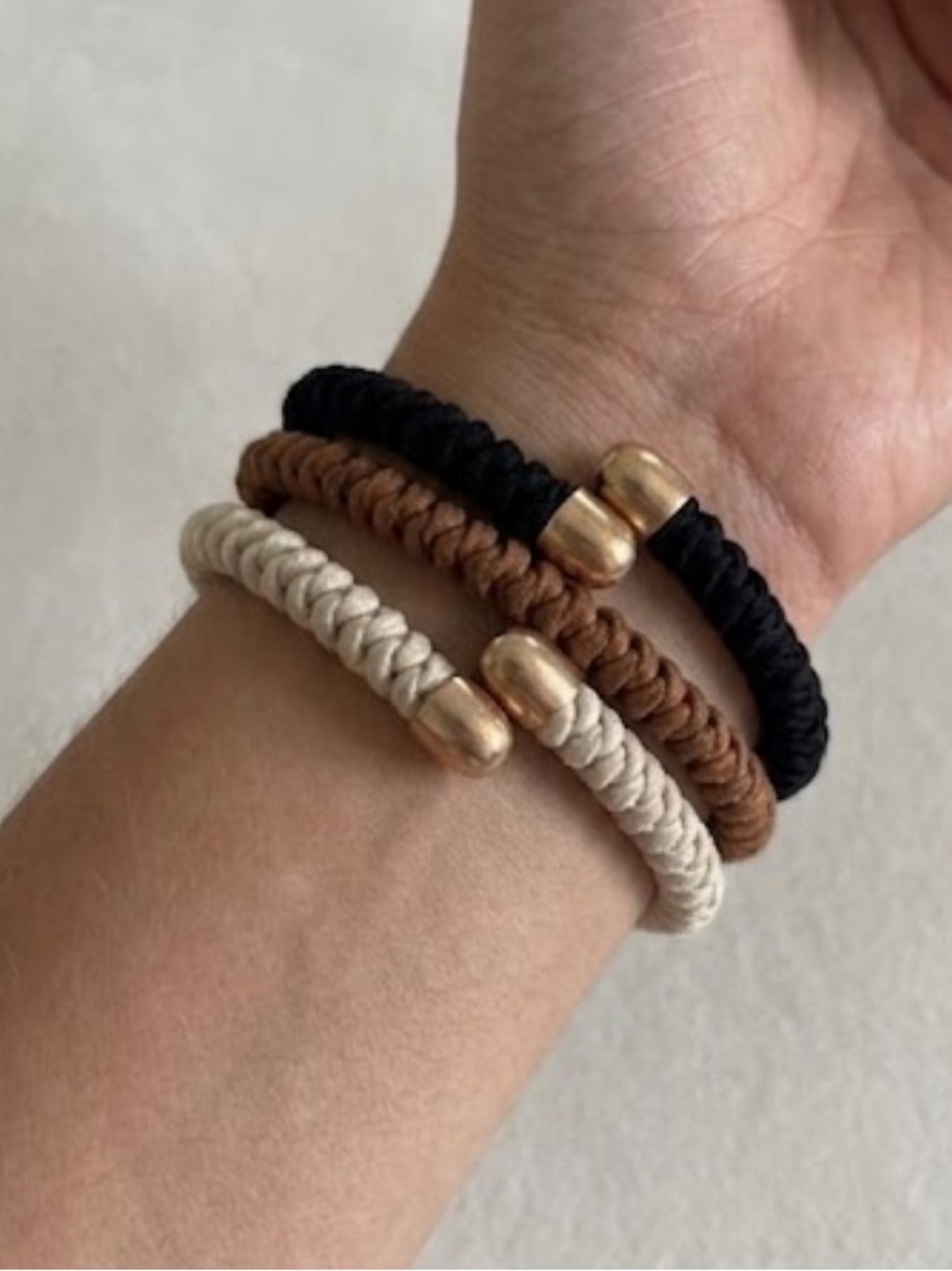 Plunder Fashion Jewelry Faux
Leather Cuff Bracelets - Set Of 3